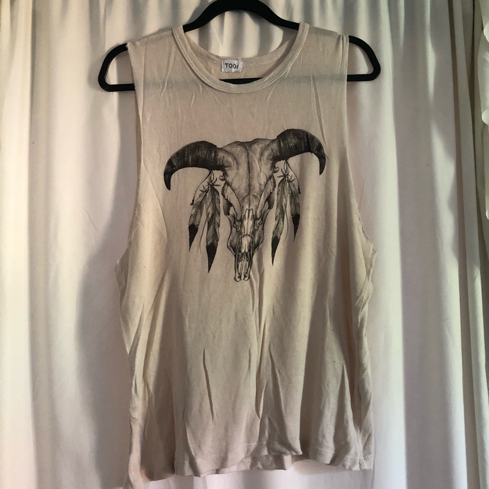 Tobi “Longhorn Skull Muscle” Tank